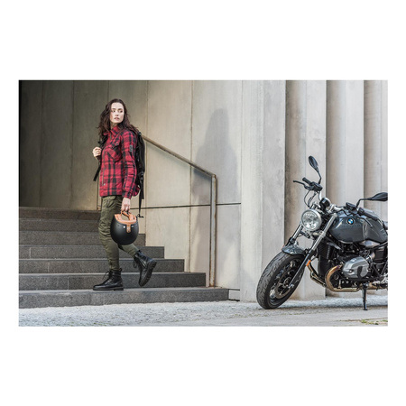 Damskie buty motocyklowe miejskie taktyczne Shima THOMSON czarny