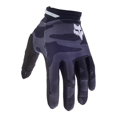 Rękawice motocyklowe rowerowe dla dzieci cross offroad mtb FOX 180 Bnkr czarny Camo Junior