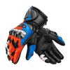 Rękawice motocyklowe SHIMA RS-3 BLUE czarny niebieski