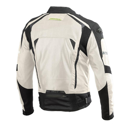 Kurtka motocyklowa SECA SUPERAIR GRAY czarny szary