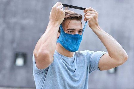 Maska ochronna BUFF Filter Mask Keren Blue