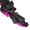 Rękawice motocyklowe damskie SHIMA RS-3 LADY PINK czarny różowy