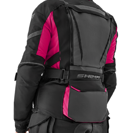 Damska kurtka motocyklowa tekstylna Shima HERO 2.0 różowy
