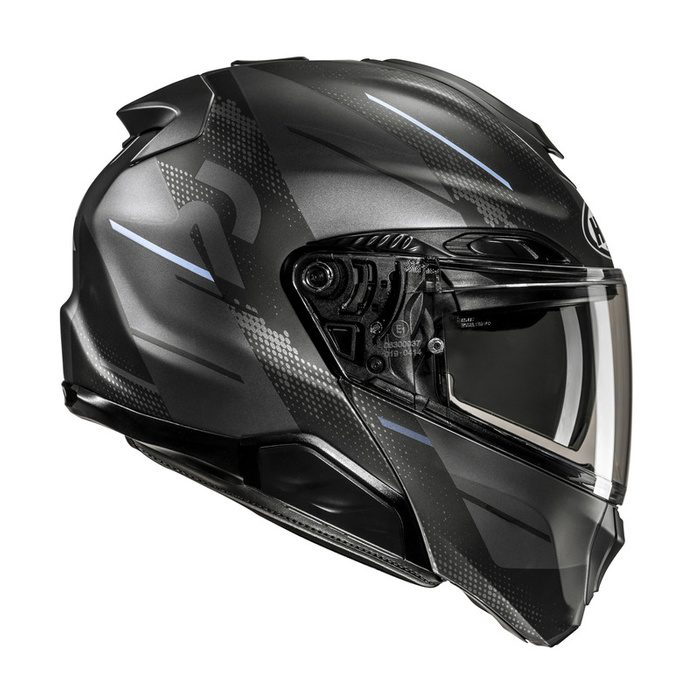 Kask motocyklowy szczękowy HJC RPHA 91 Blat czarny