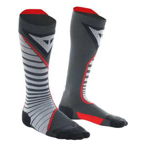 Skarpetki termoaktywne DAINESE THERMO LONG szary czerwony