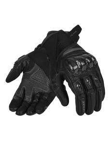 Rękawice motocyklowe SECA SUMMER SHORT II BLACK czarny