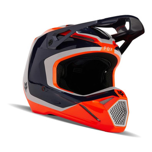 Kask cross offroad motocyklowy FOX V1 Nitro Helmet Fluo Orange