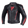 Kombinezon motocyklowy dwuczęściowy REBELHORN FIGHTER BLACK/FLO RED czarny czerwony fluo