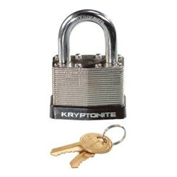 Blokada Motocyklowa KRYPTONITE Laminated Steel Key Padlock – Kłódka, 44 mm – Uniwersalna