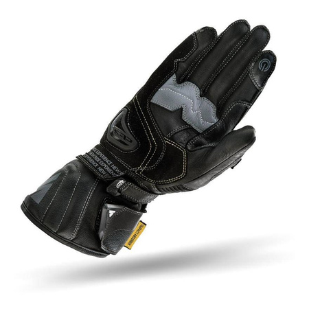 Rękawice motocyklowe skórzane sportowe Shima STR-2 GLOVES czarny