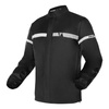 Kurtka przeciwdeszczowa odblaskowa motocyklowa Rebelhorn HORIZON czarny unisex