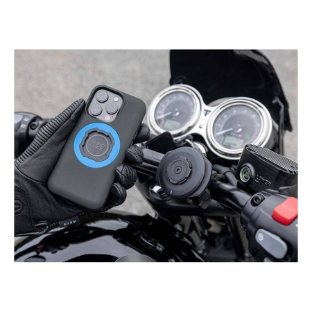 Uchwyt Głowica Wodoodporny Indukcja Bezprzewodowo Ładowanie USB QUAD LOCK Uniwersalne