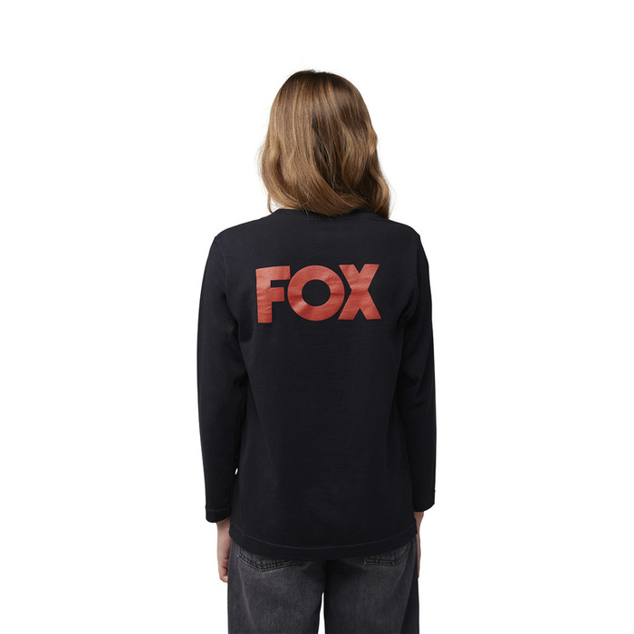 Koszulka z długim rękawem dziecięca FOX Junior Heritage Black