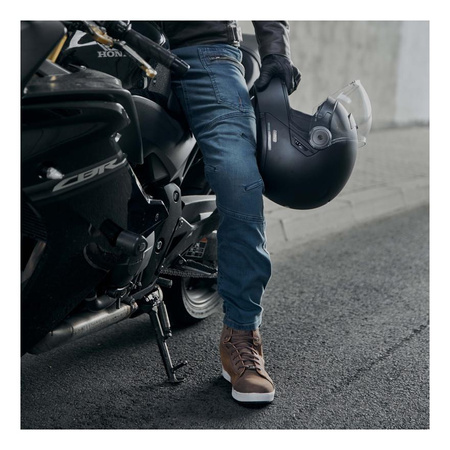 Jeansy motocyklowe Rebelhorn URBAN II niebieski