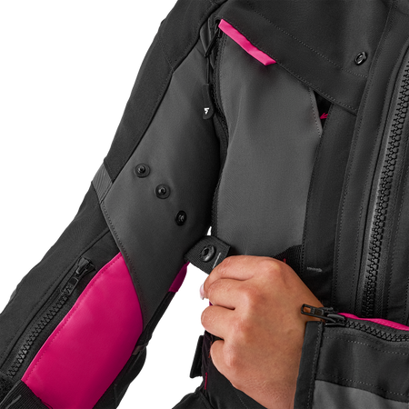 Damska kurtka motocyklowa tekstylna Shima HERO 2.0 różowy