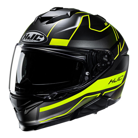 Kask motocyklowy integralny HJC I71 Iorix czarny/żółty