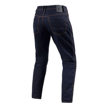 Jeansy motocyklowe REVIT REED DARK BLUE USED niebieski
