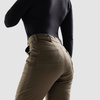 Spodnie jeans damskie OZONE JANE LADY JOGGER FIT OLIVE zielony