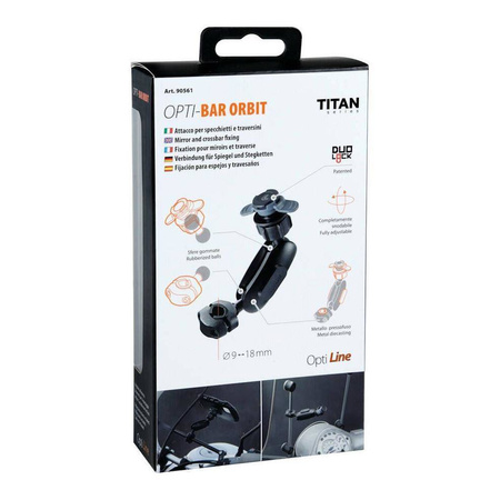 Mocowanie do lusterka i poprzeczki LAMPA Titan Opti Bar Orbit
