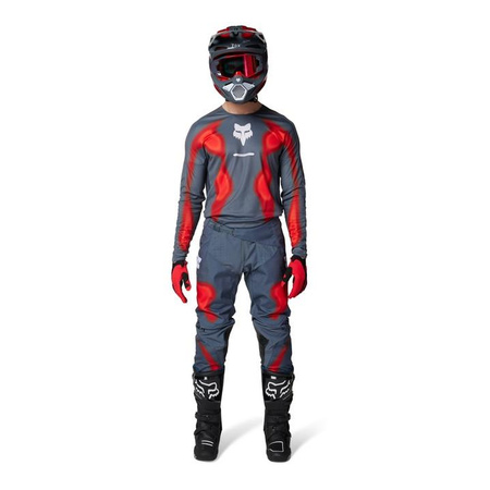 Bluza motocyklowa FOX 360 VOLATILE GREY/RED