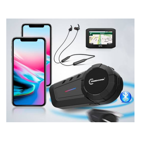 Interkom motocyklowy uniwersalny FreedConn KY-PRO V3