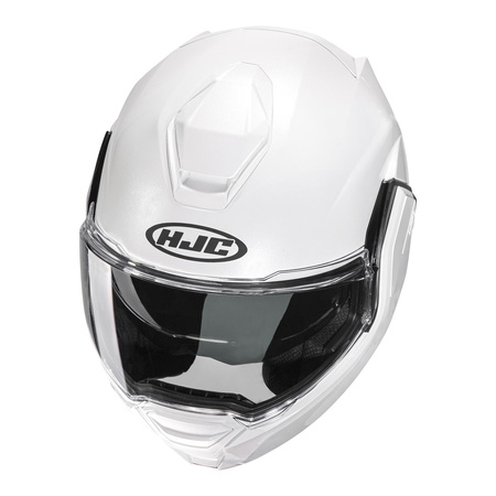 Kask motocyklowy szczękowy HJC I100 perłowy biały