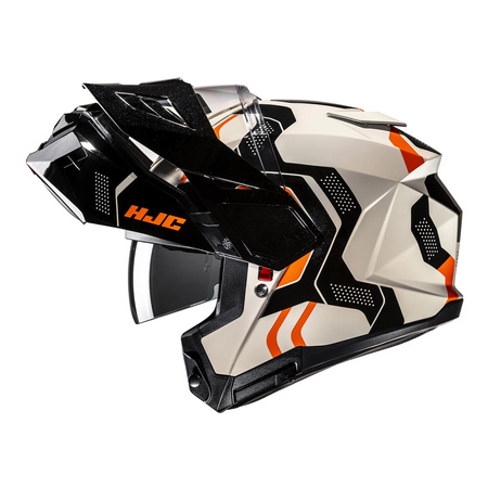 Kask motocyklowy HJC I71N Velly czarny/beżowy