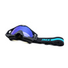 Gogle motocyklowe IMX Sand Black Matt/Blue - Szyba Blue Iridium + Clear (2 Szyby W Zestawie)