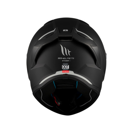 Kask motocyklowy MT STINGER 2 SOLID MATT BLACK czarny mat