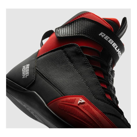 Buty krótkie REBELHORN SWIFT BLACK/RED czarny czerwony