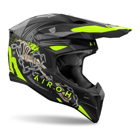 Kask motocyklowy AIROH Wraaap Darkness