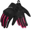 Rękawice motocyklowe damskie SHIMA SONIC LADY PINK czarny różowy