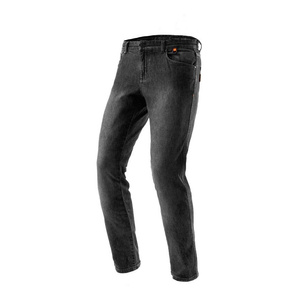 Spodnie jeans REBELHORN BRONCO MONOLAYER WASHED BLACK czarny
