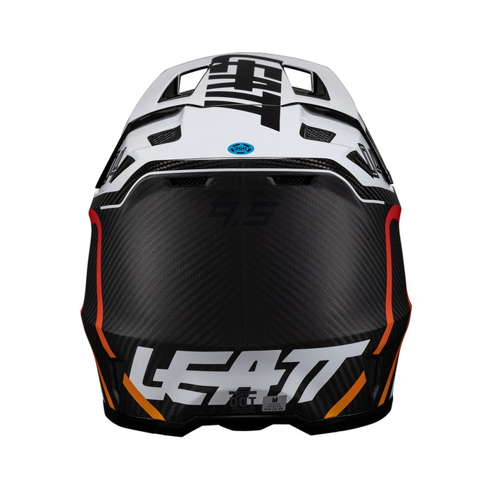 Kask z Goglami Leatt Kit Moto 9.5 Carbon/White V25