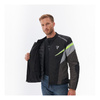 Kurtka motocyklowa tekstylna Rebelhorn SPARK czarny-szary-żółty fluo