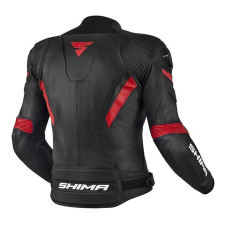 Kurtka motocyklowa skórzana Shima CHASE czerwony
