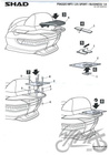 Stelaż kufra tylnego SHAD do Piaggio MP3 Sport