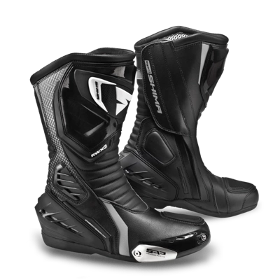 Buty motocyklowe sportowe długie Shima RWX-6 czarny