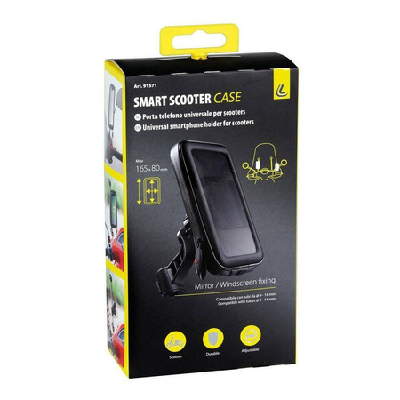 Uchwyt na telefon LAMPA SMART SCOOTER CASE BLACK