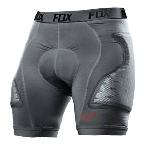 Spodenki z ochraniaczami rowerowe FOX Titan Race Short Charcoal