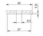 Adapter lusterek PUIG Hi-Tech IV / Tracker (9427N, lewy lub prawy)