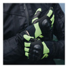 Rękawice motocyklowe miejskie Rebelhorn GAP III czarny-żółty fluo