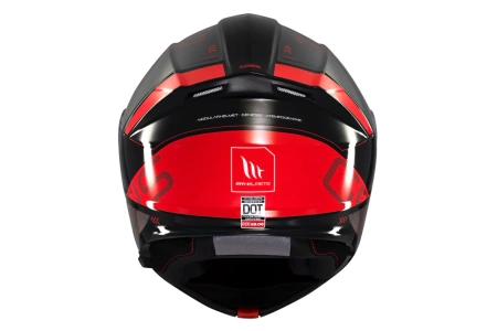 Kask motocyklowy MT GENESIS SV ATEMPO GREY/RED