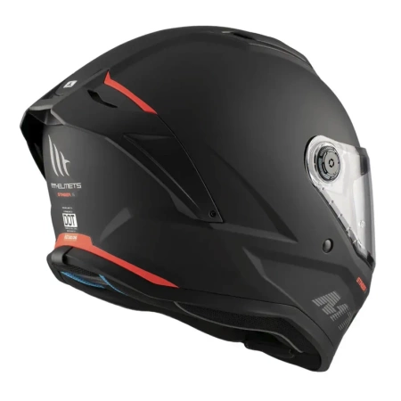 Kask motocyklowy MT STINGER 2 SOLID MATT BLACK czarny mat