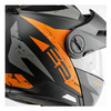 Kask motocyklowy SCHUBERTH E2 ECE EXPLORER ORANGE szary pomarańczowy czarny