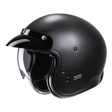 Kask motocyklowy otwarty HJC V31 matowy czarny