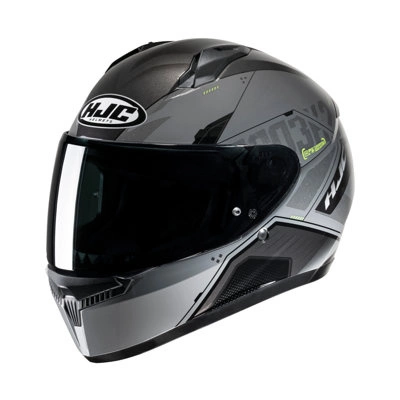 Kask motocyklowy integralny HJC C10 Inka czarny/żółty