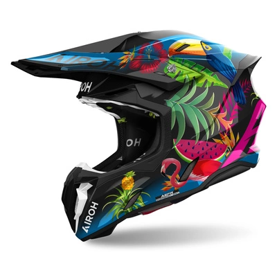 Kask motocyklowy AIROH Twist 3 Amazonia