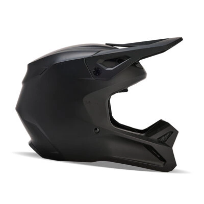 Kask cross offroad motocyklowy FOX V1 Solid Helmet matowy czarny