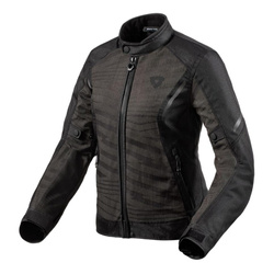 Kurtka motocyklowa tekstylna damska REVIT TORQUE 2 H2O LADY BLACK/ANTHRACITE czarny szary